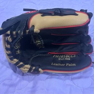 Rawlings Youth black and tan Left hand Baseball Glove